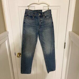 American Eagle Super High-Rise Ankle Straight Jeans - Regular Length / Size: 25W